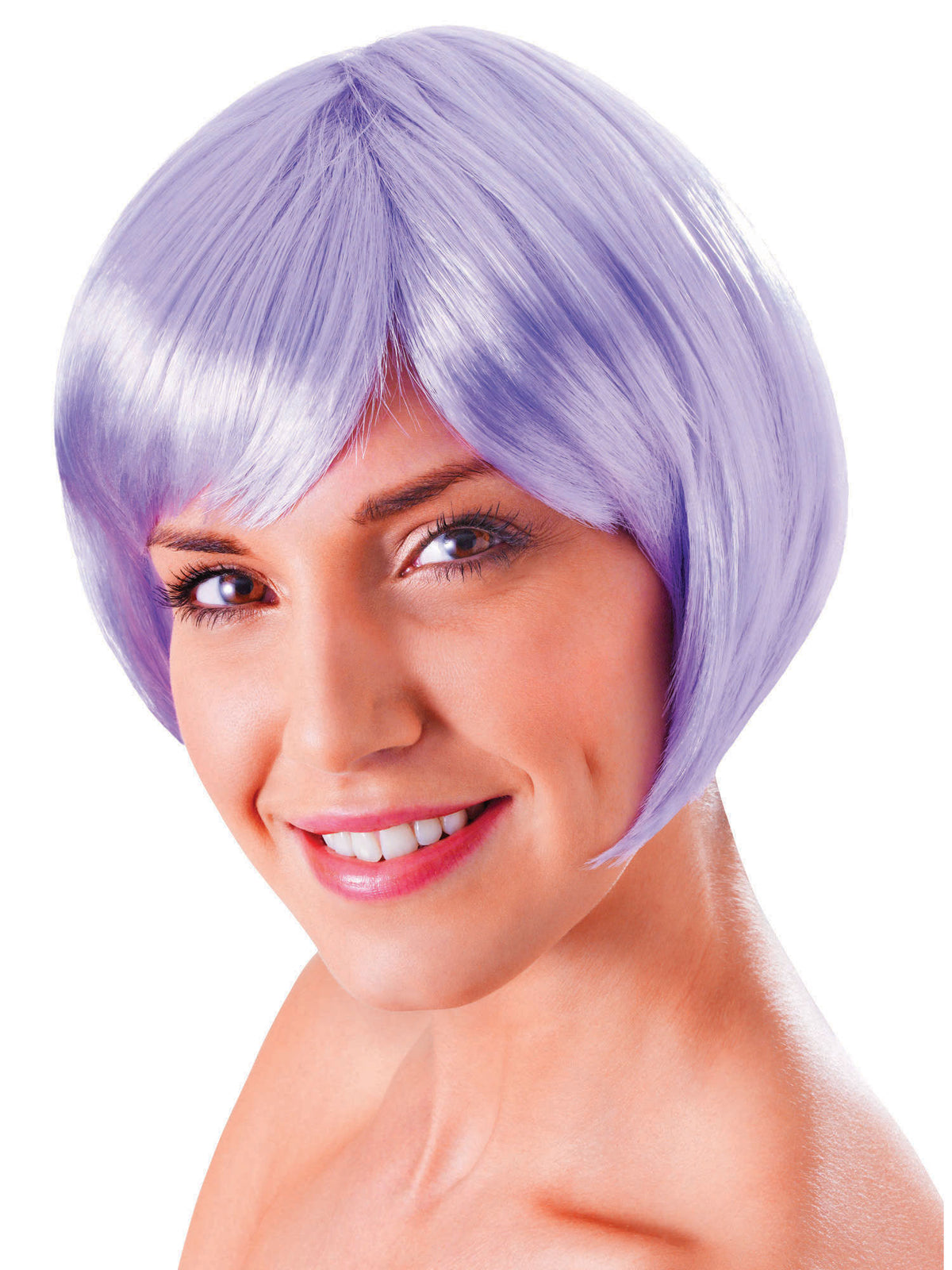 Rubies Flirty Flick Wig. Lilac *** Perücke