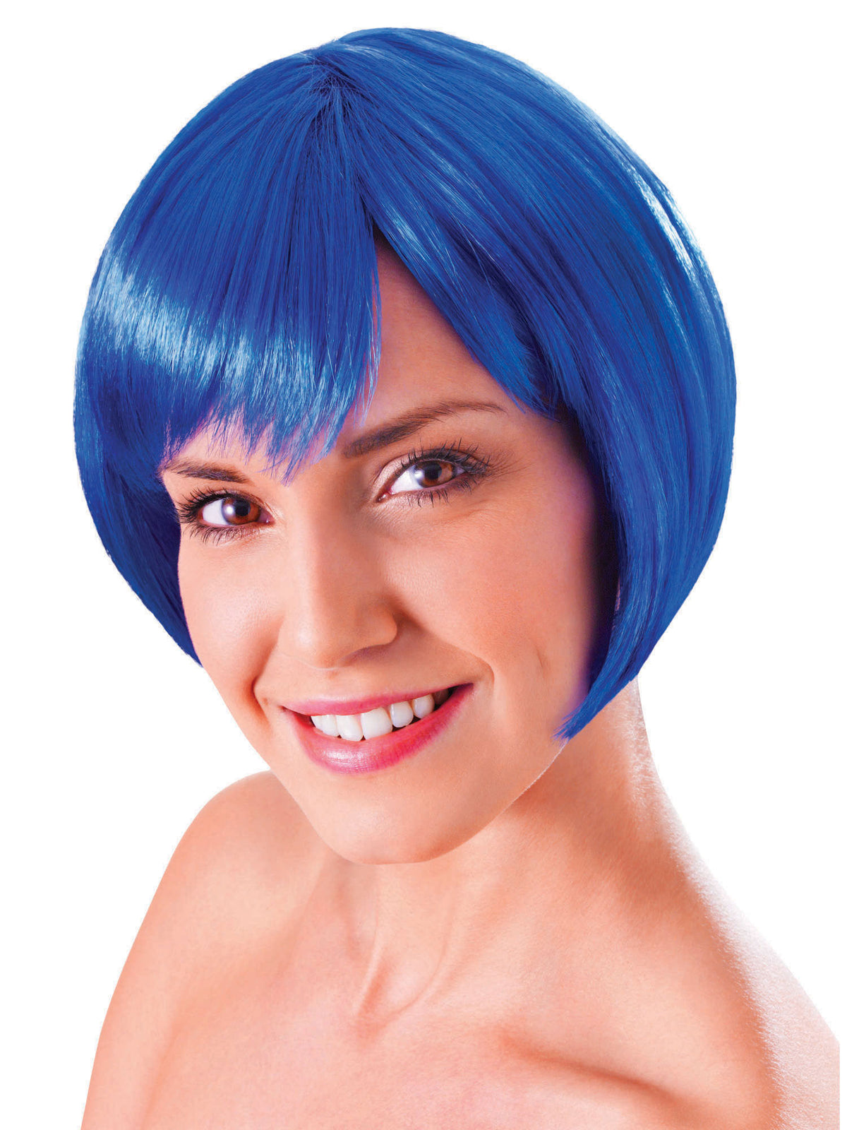 Rubies Flirty Flick Perücke blau für Erwachsene