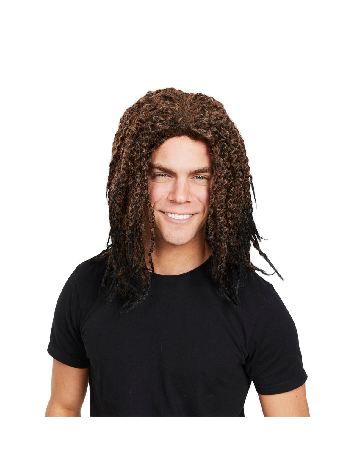 Rubies Dreadlock Unisex Brown Wig Perücke