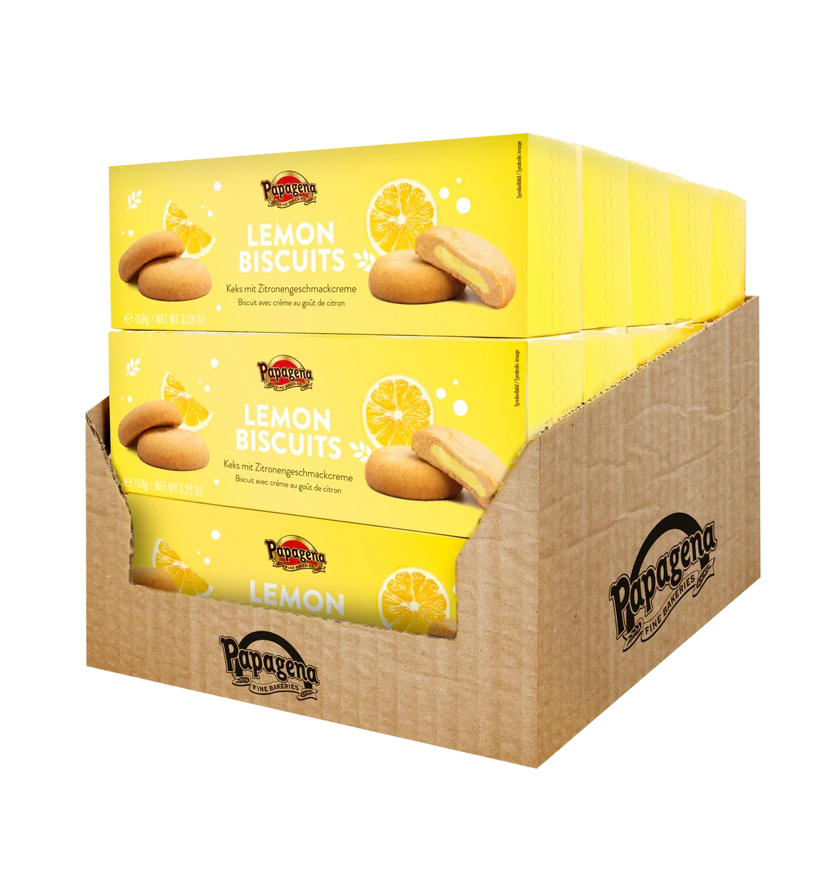 Papagena Biscuits mit Zitronencremefüllung 150 g