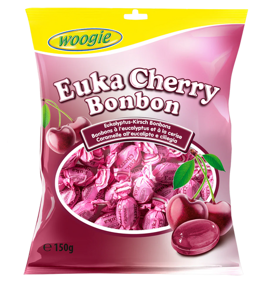 Woogie Bonbons Euka Kirsche 150g Packung