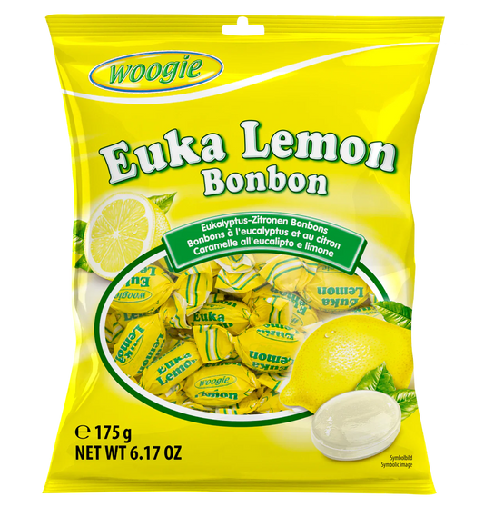 Woogie Bonbons Euka Lemon 175g – Produktansicht