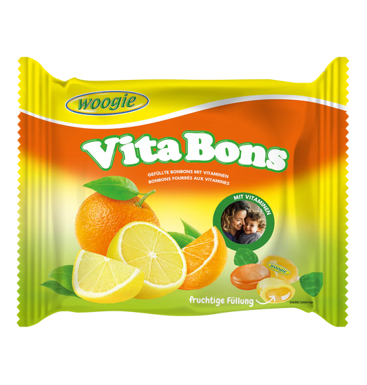 Woogie Bonbons Multivitamin Vita Bons 175g – Produktbild – Produktansicht