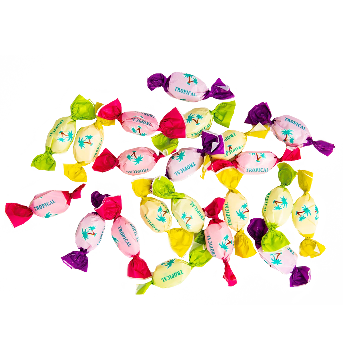 Woogie Tropical Mix Bonbons und Kaubonbons 3 kg