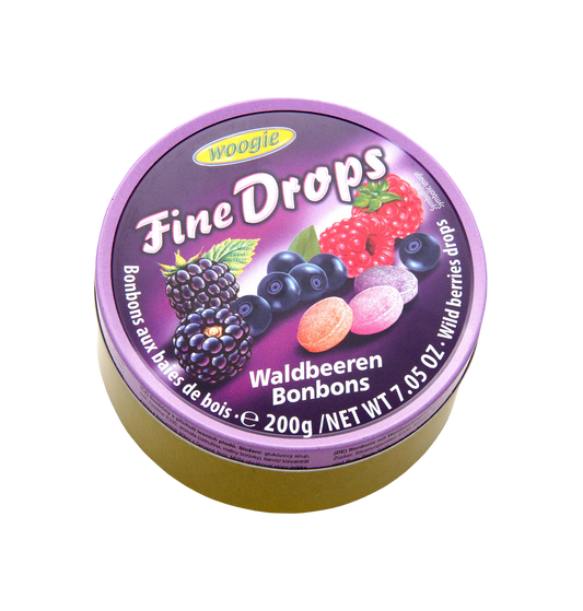 Woogie Bonbons mit Waldbeerengeschmack 200g – Produktansicht
