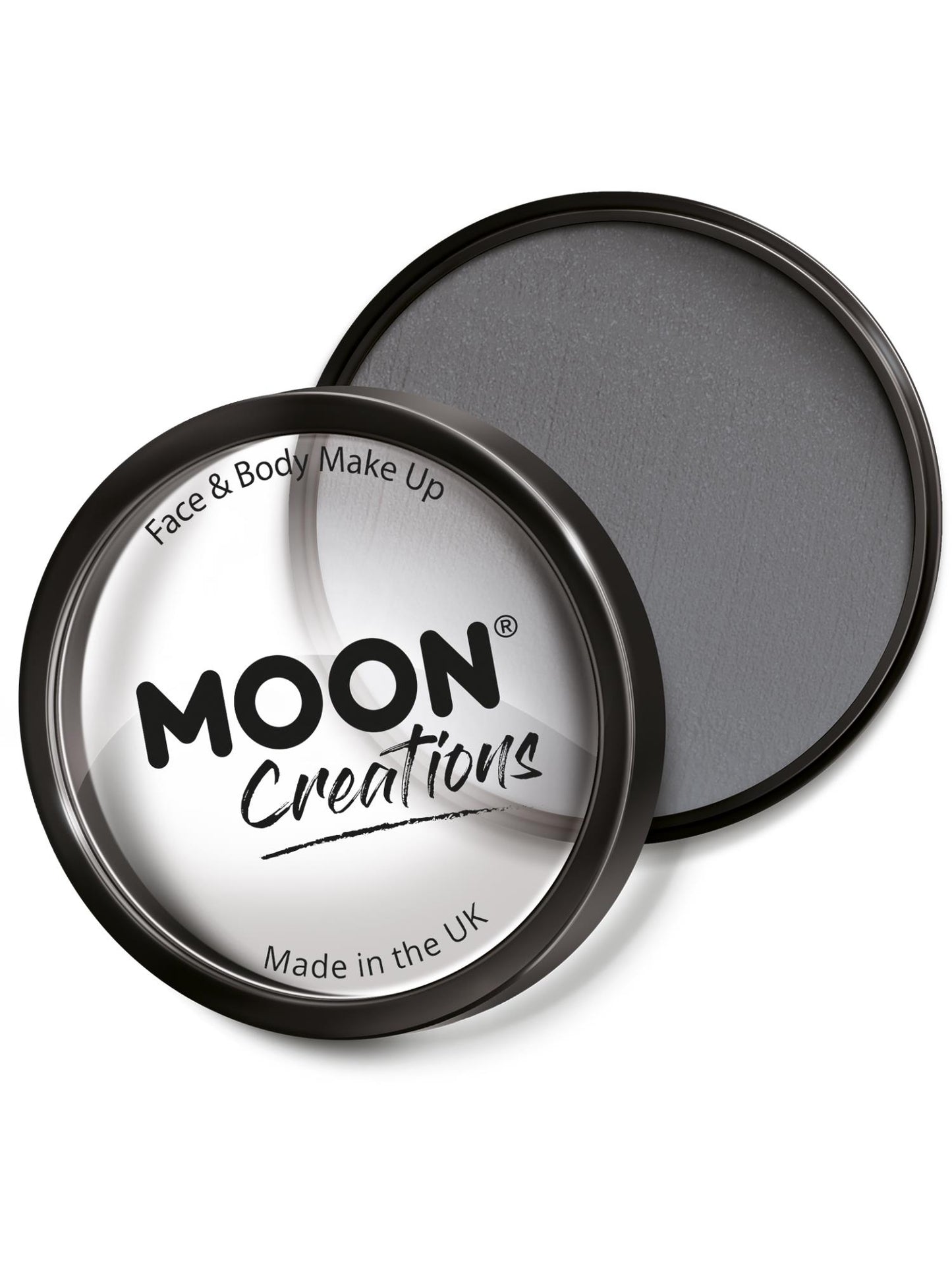 Smiffys Moon Creations Pro Face Paint Cake Pot, Dark Grey CD für Unisex
