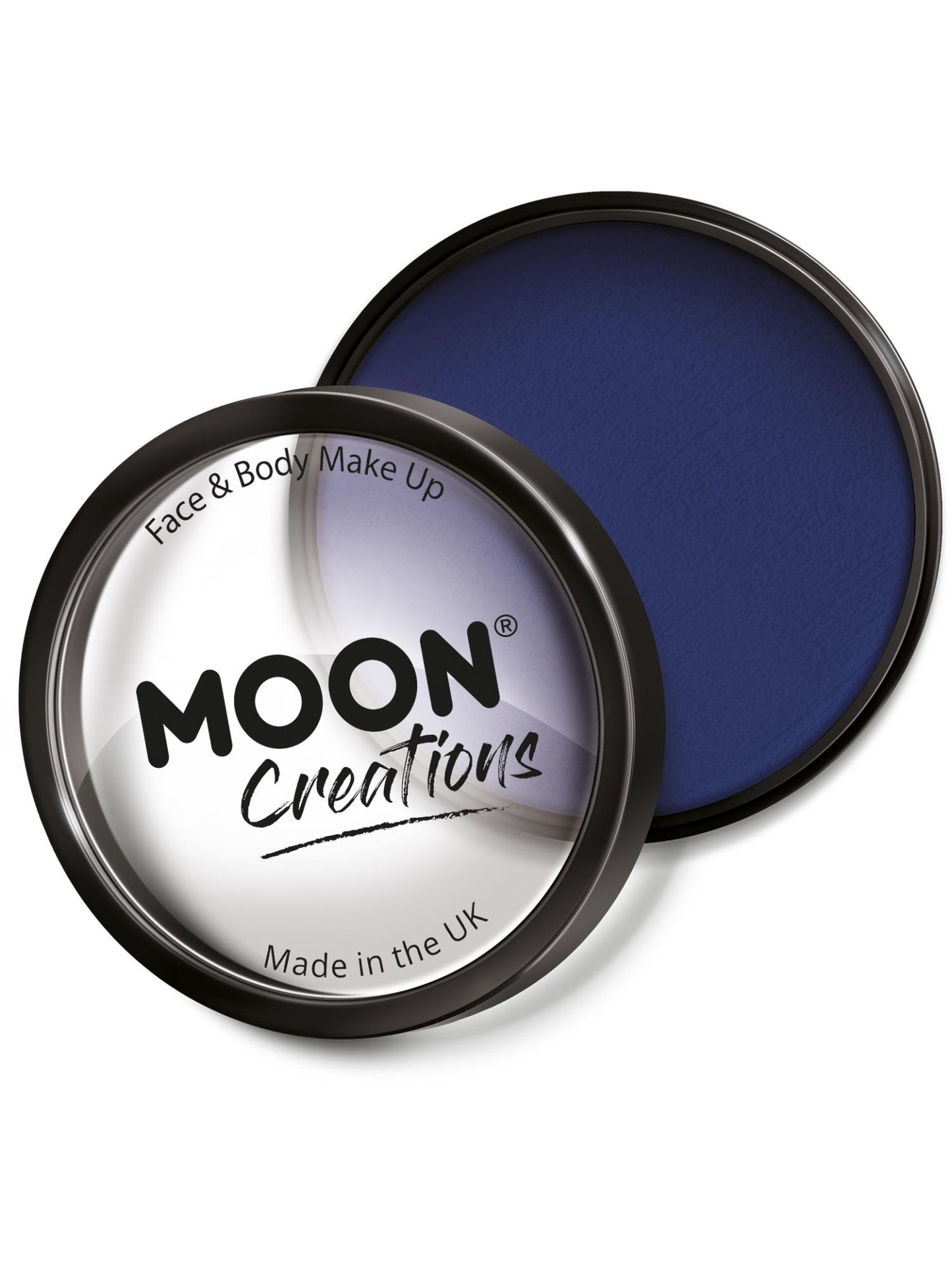 Smiffys Moon Creations Pro Face Paint Cake Pot, Dark Blue CD für Unisex
