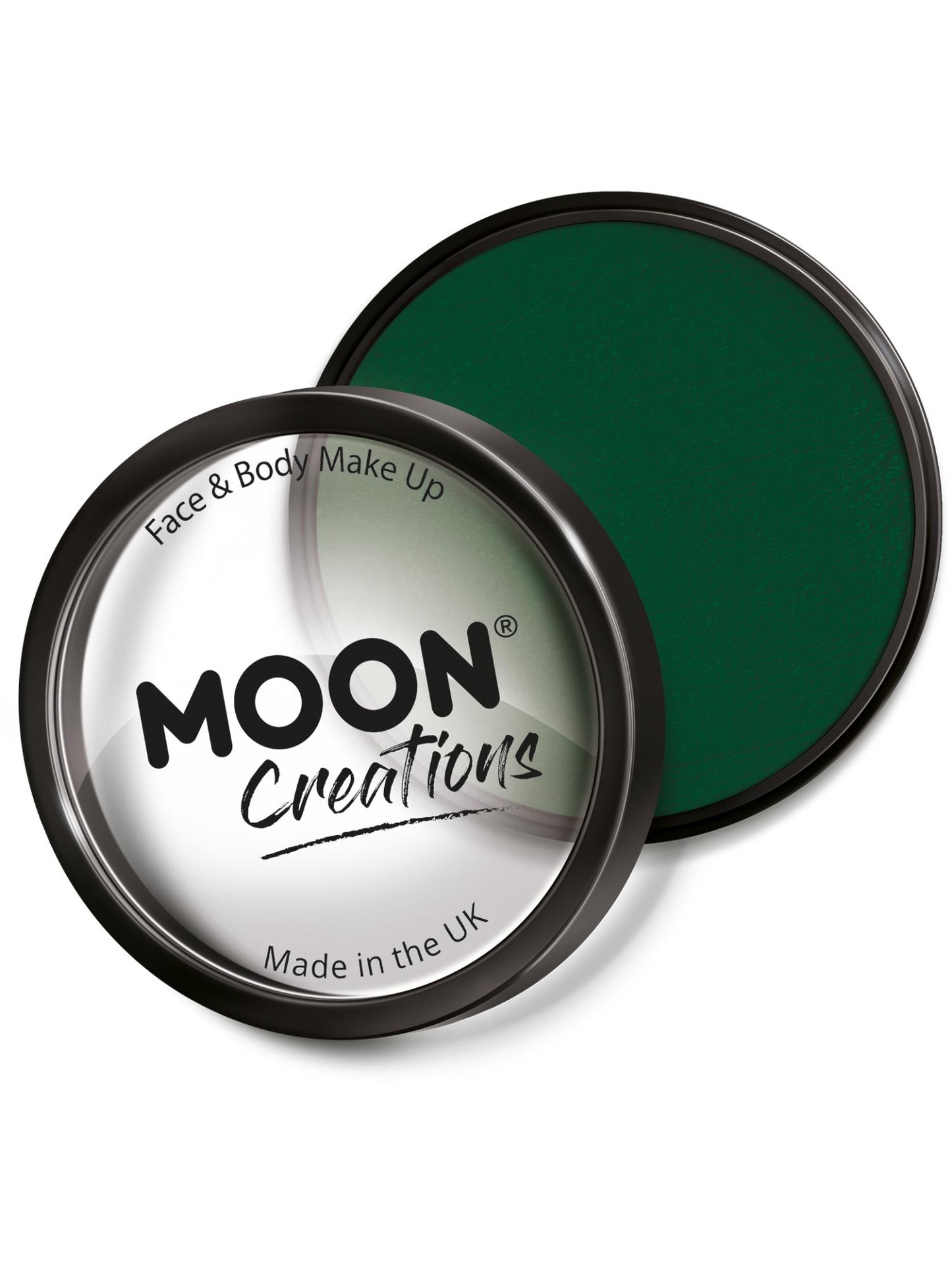 Smiffys Moon Creations Pro Face Paint Cake Pot, Dark Green CD für Unisex