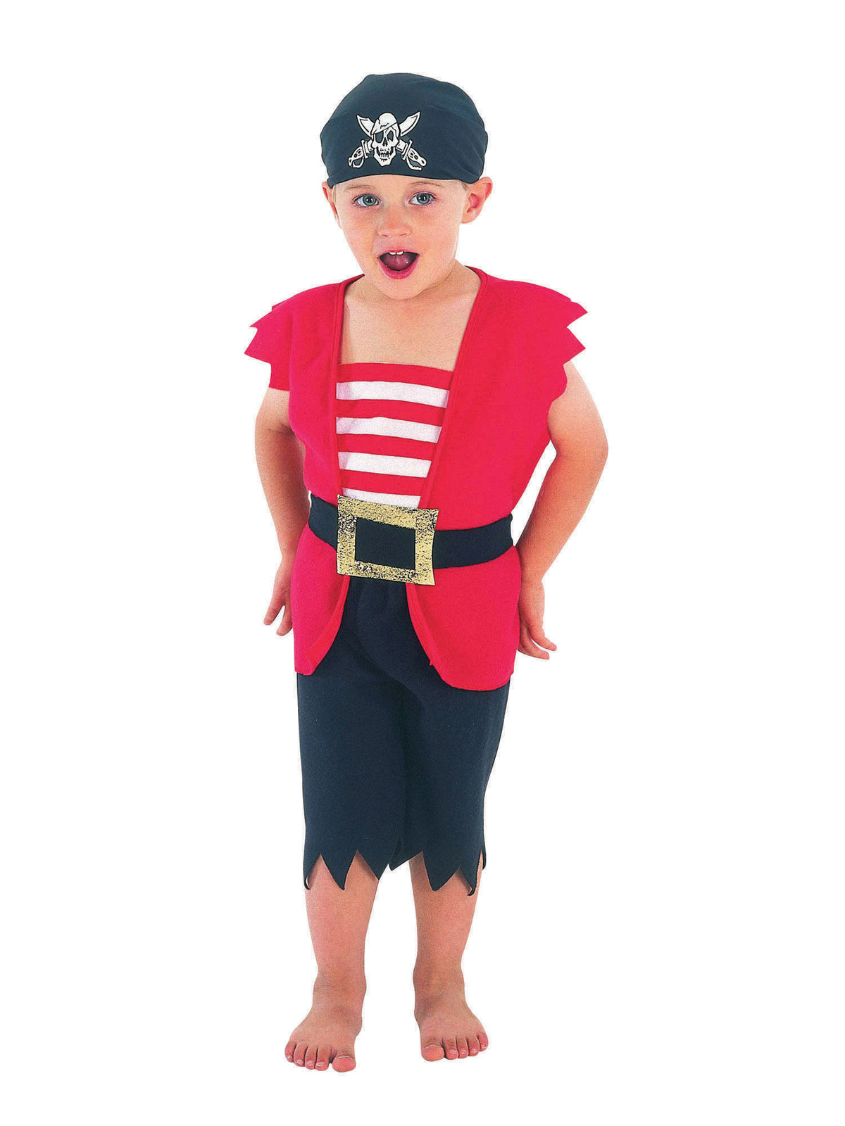 Rubies Pirate Boy Toddler Costume Kinderkostüm für Jungen