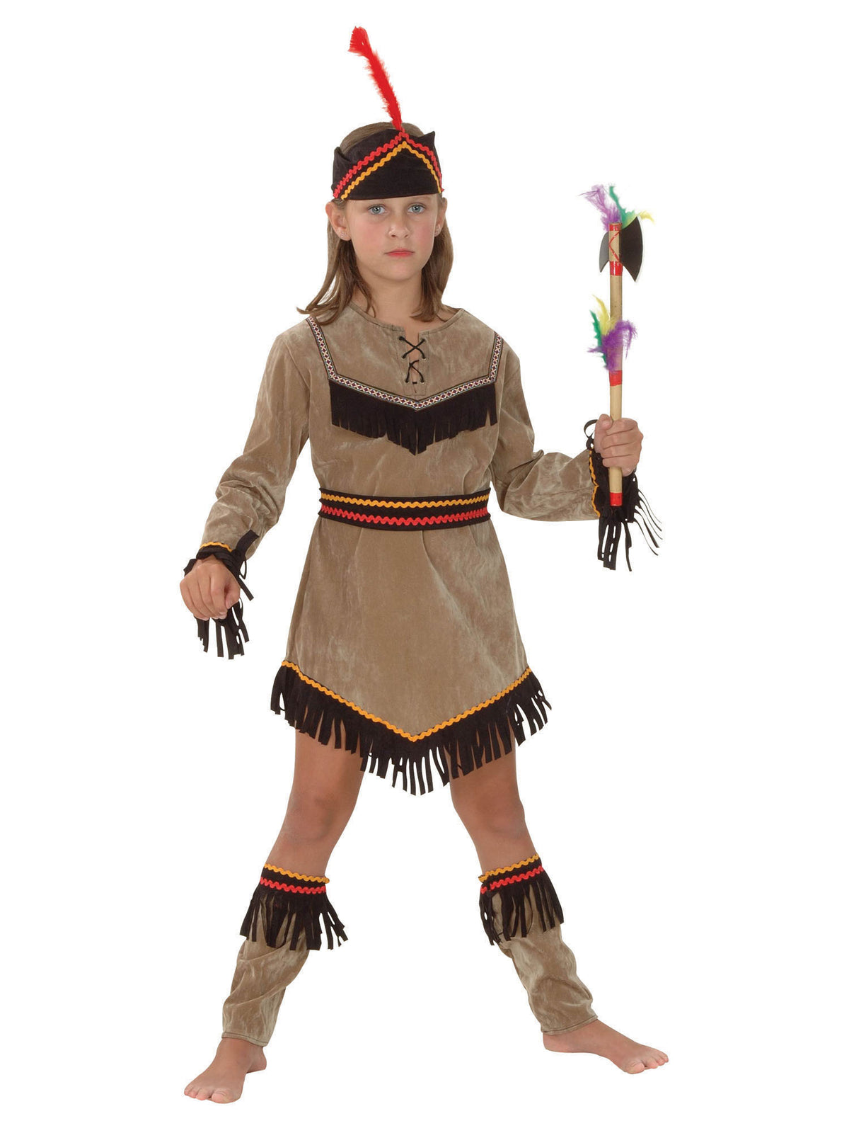 Rubies American Indian Girl Deluxe Kinderkostüm für Mädchen