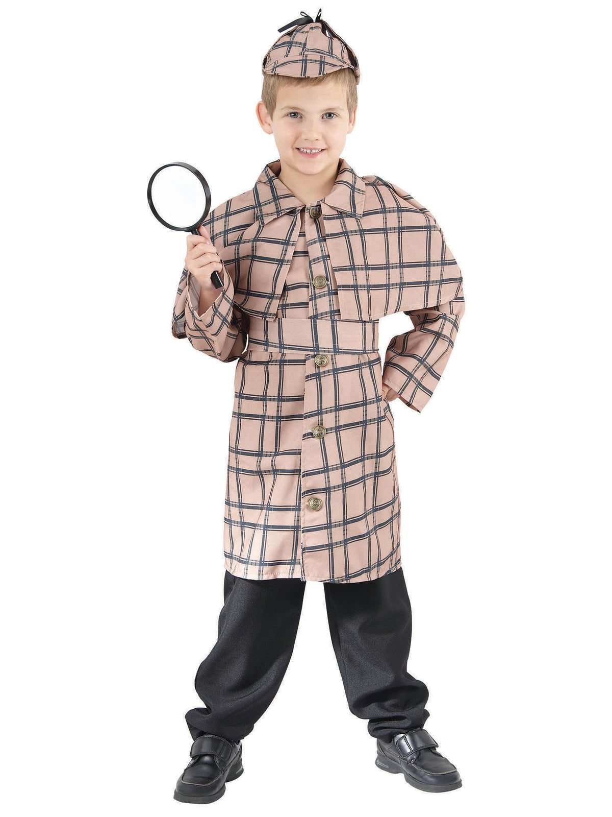 Rubies Detective Kinderkostüm für Jungen mit Coat und Hut
