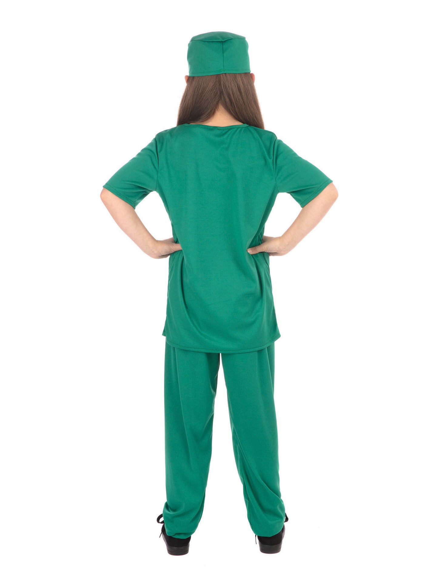 Rubies Tierarzt-Kinderkostüm unisex mit Top, Hose, Hut und Maske – Seitenansicht