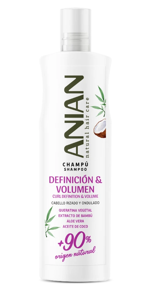 ANIAN ANIAN Definición y Volumen Vegetal Shampoo 400 ml Kosmetik