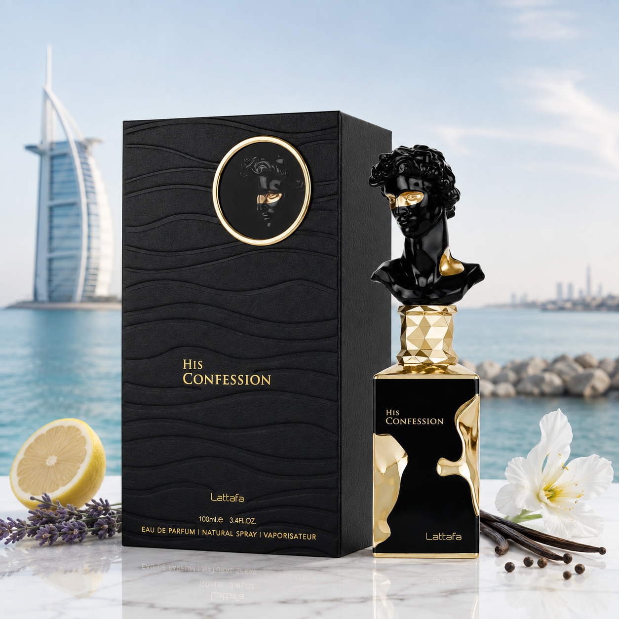 Lattafa His Confession EDP 100ml für Herren