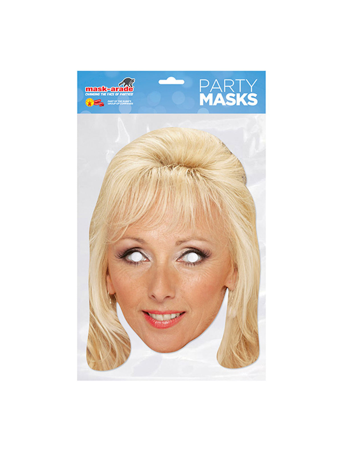Rubies Debbie McGee Celebrity Face Mask Maske