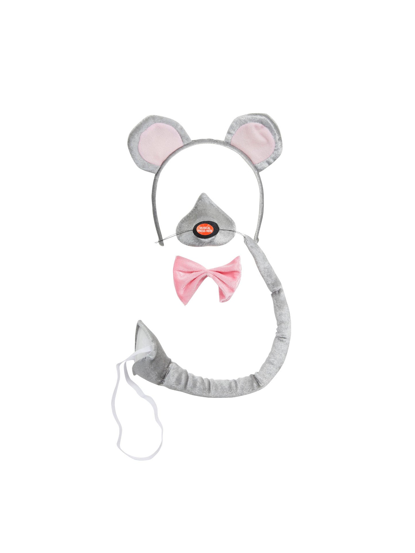 Rubies Mouse Set mit Sound für Erwachsene – Seitenansicht