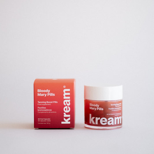 KREAM KREAM Bloody Mary Bräunungspillen 30 Stück Pastillas Bronceadoras Kosmetik