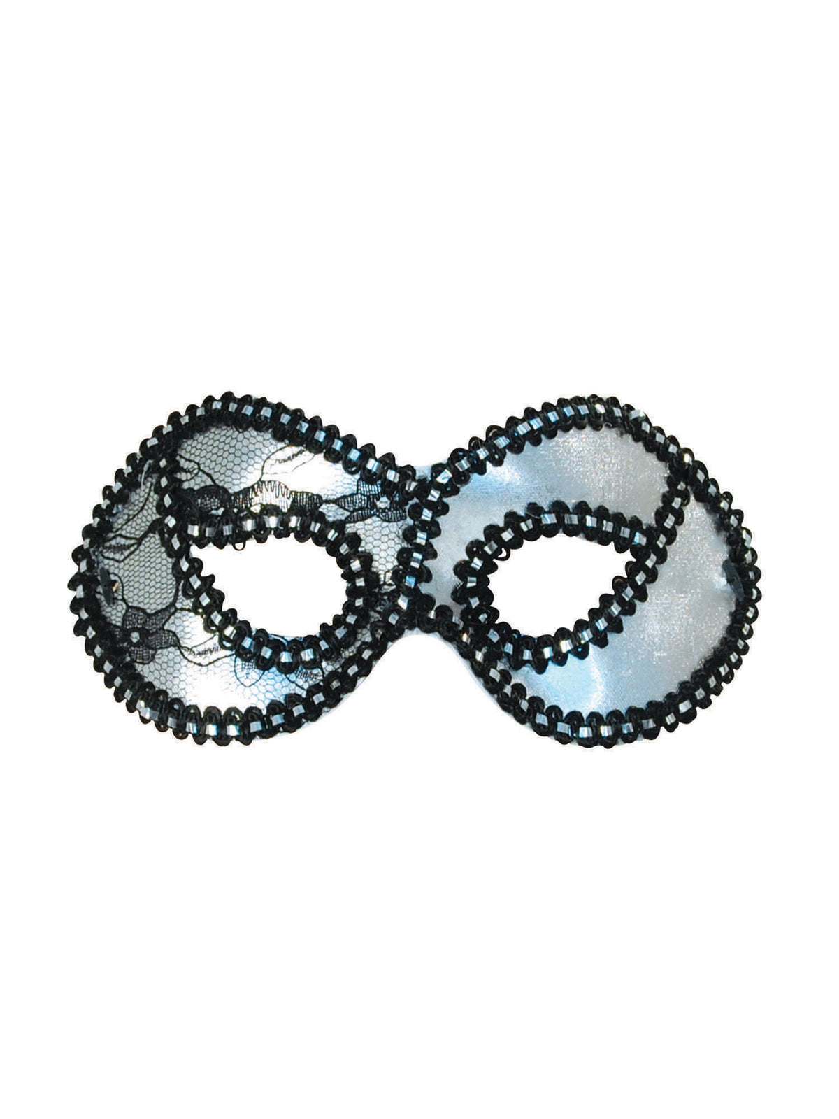 Rubies Silver Metallic Lace Domino *** Eye Masks