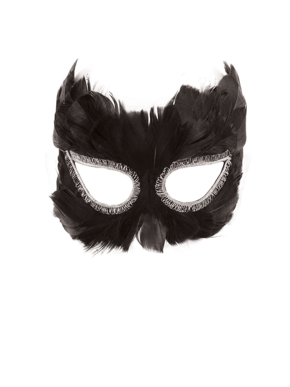 Rubies Black Feather Mask Eye Masks