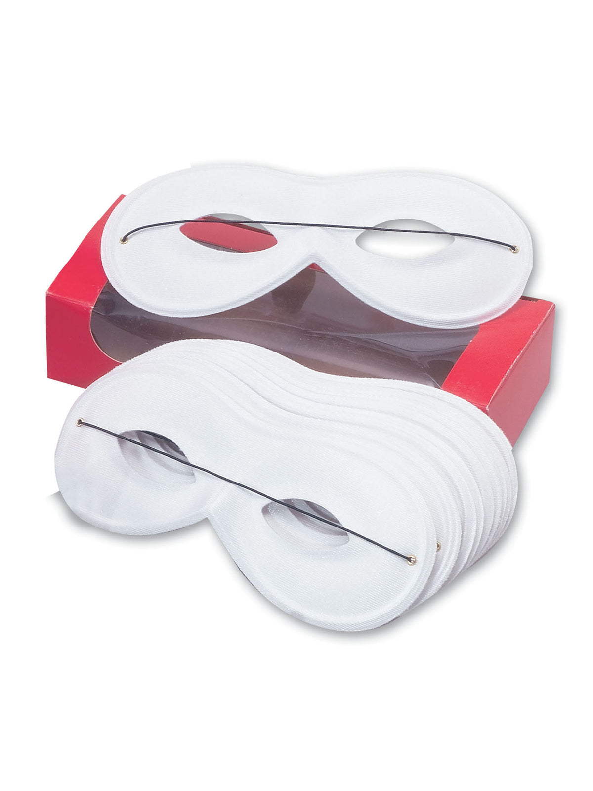 Rubies Small White Domino Eye Masks