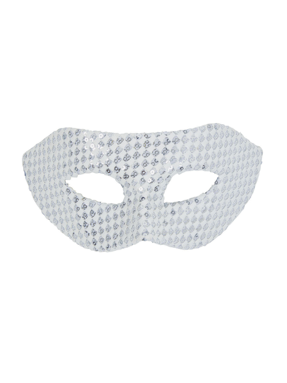 Rubies Rubies White Sequin Eyemask Eye Masks