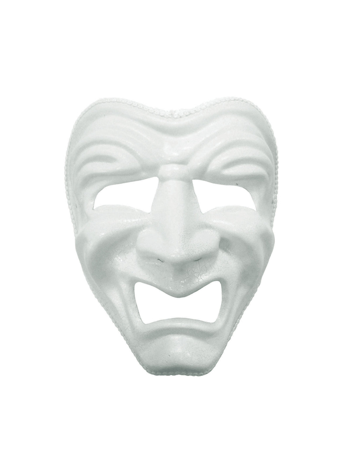 Rubies Sad Mask White (H/B) Eye Masks