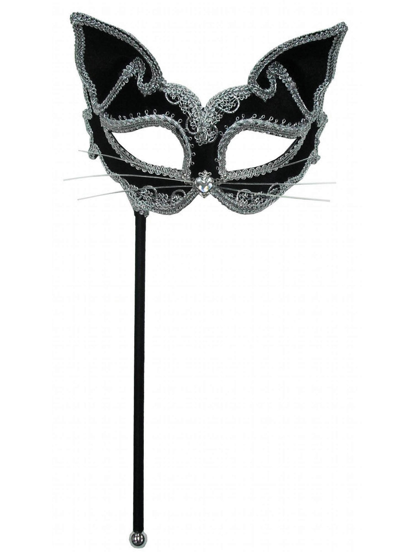 Rubies Rubies Cat Mask On Stick Eye Masks