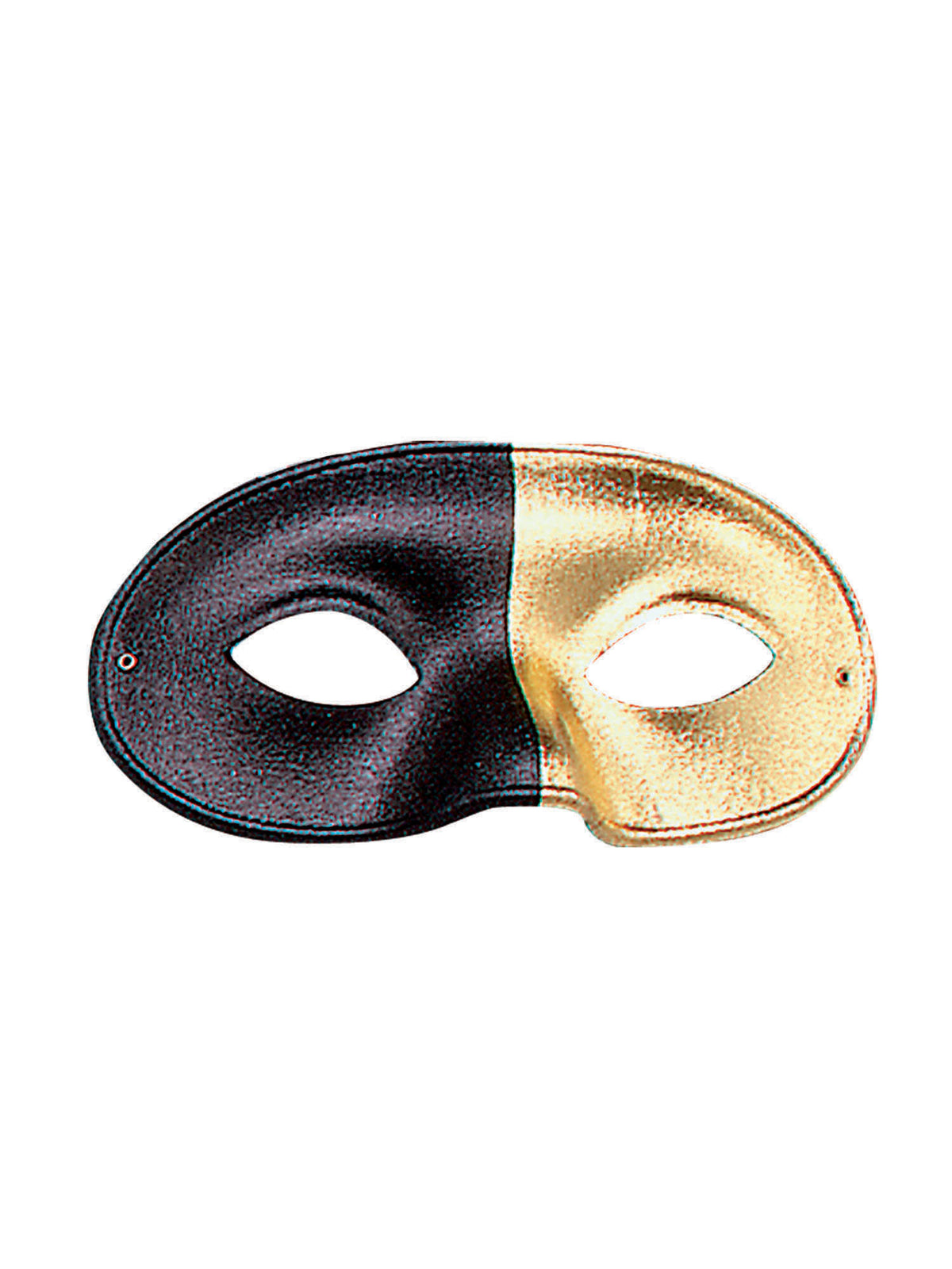 Rubies Gold/Black 2 Tone Eye Mask (B10) Eye Masks