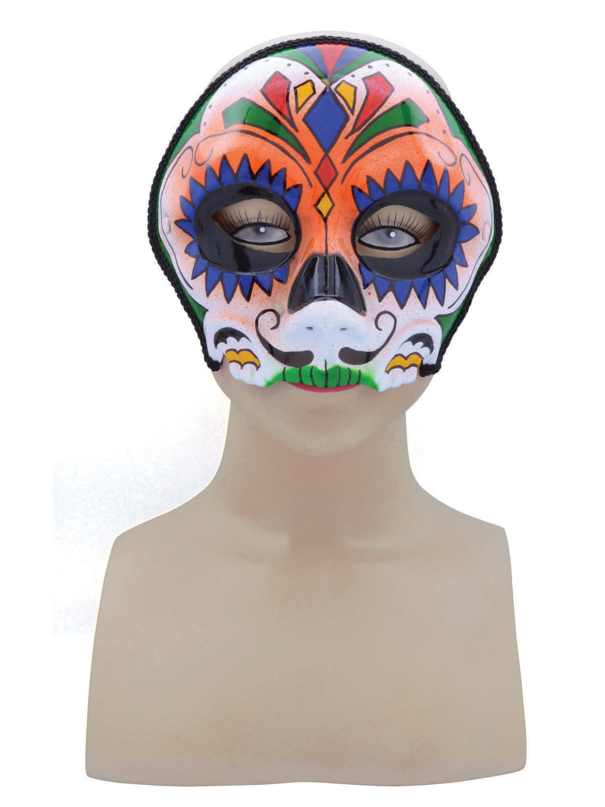 Rubies Sugar Skull. Orange Mix (GF)*** Eye Masks