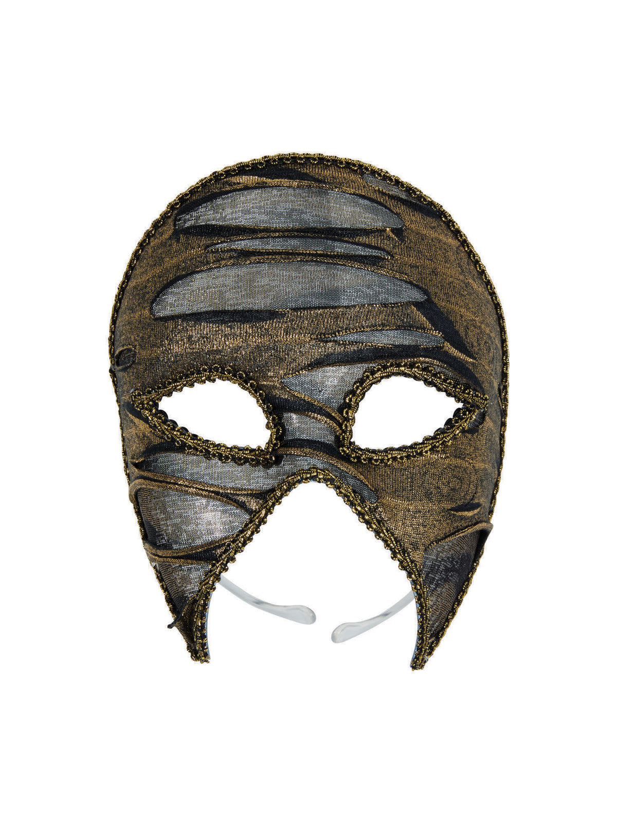Rubies Rubies Gold & Black Ripped Look Mask Eye Masks