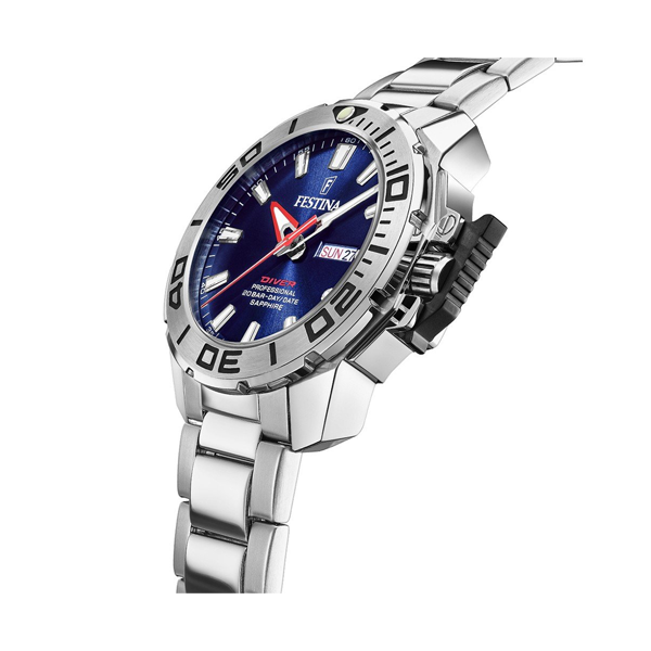 Festina Uhr F20665/1 mit Festina Verpackung – Seitenansicht