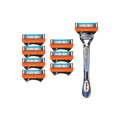 Gillette Fusion5 Manual Rasierer mit 1 Ersatzklinge