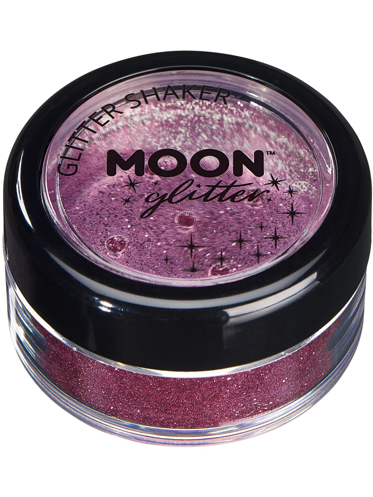 Smiffys Moon Glitter Classic Fine Glitter Shakers, Pink CD für Unisex