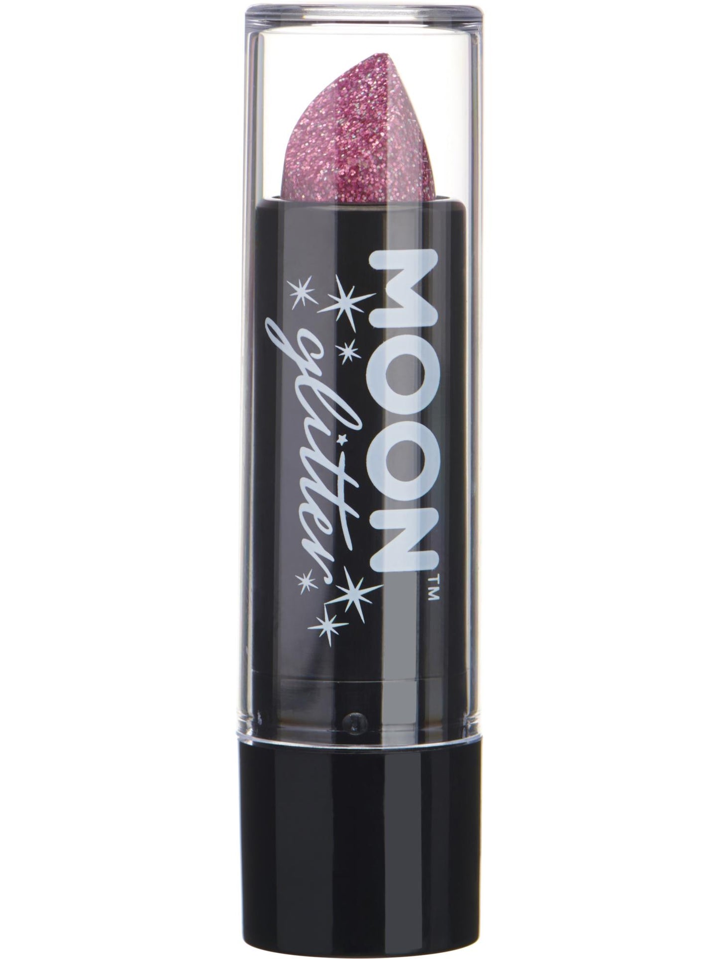 Smiffys Moon Glitter Holographic Glitter Lipstick, Pink CD für Unisex