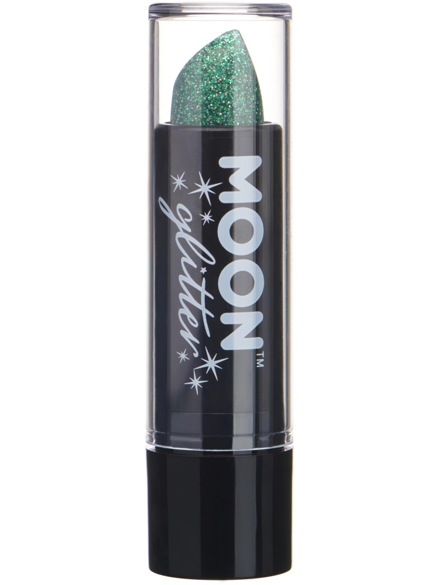 Smiffys Moon Glitter Holographic Glitter Lipstick, Green CD für Unisex