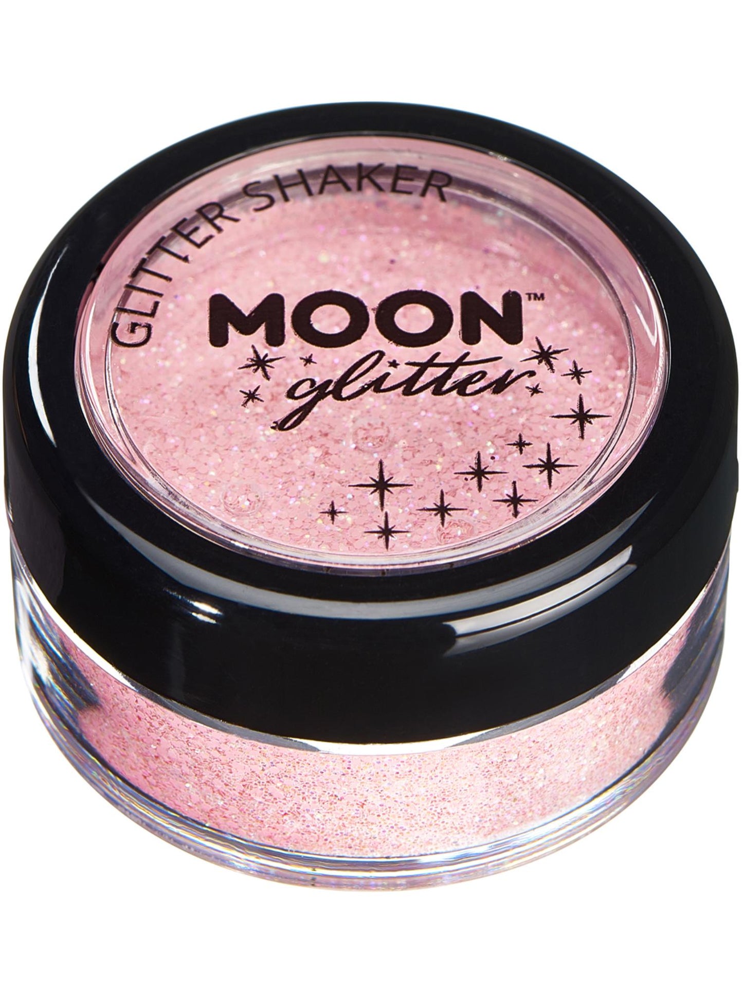 Smiffys Moon Glitter Pastel Glitter Shakers, Coral CD für Unisex