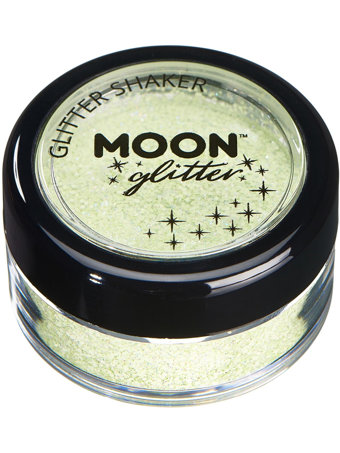 Smiffys Moon Glitter Pastel Glitter Shakers, Mint CD für Unisex