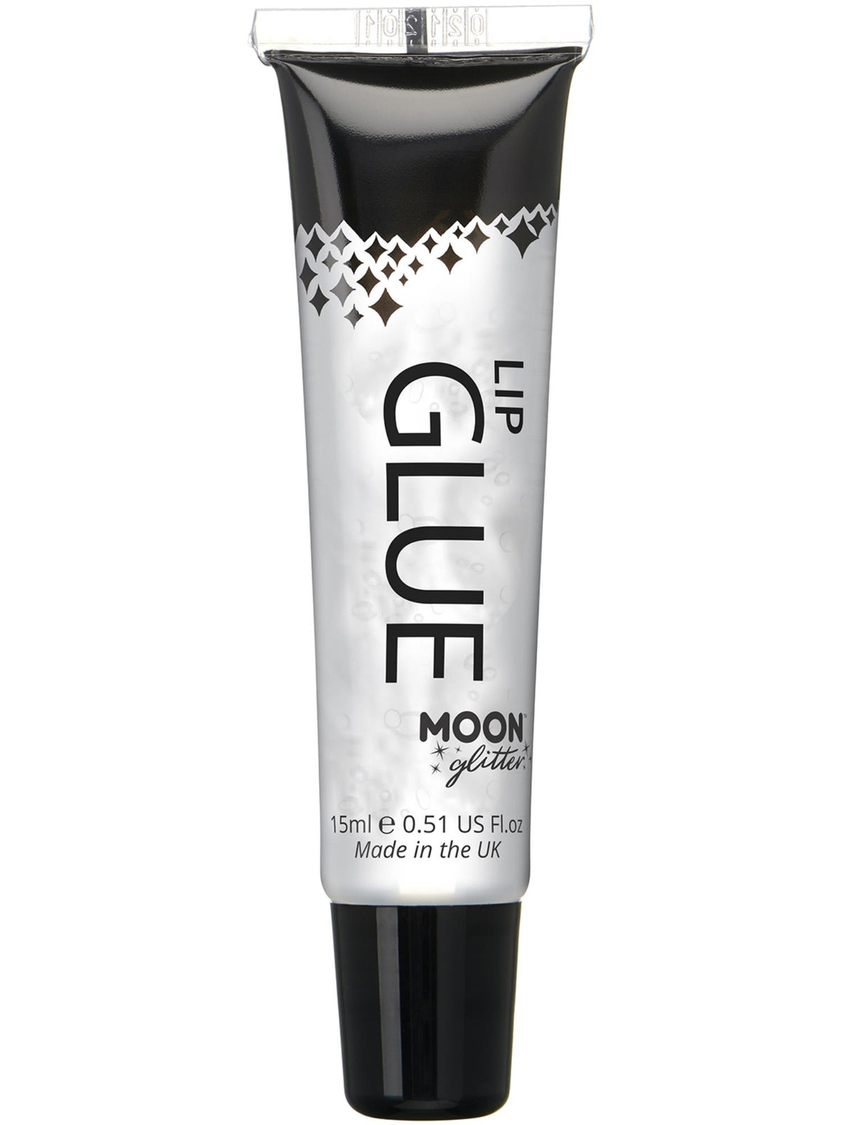 Smiffys Moon Glitter Lip Glue, Clear CD für Unisex