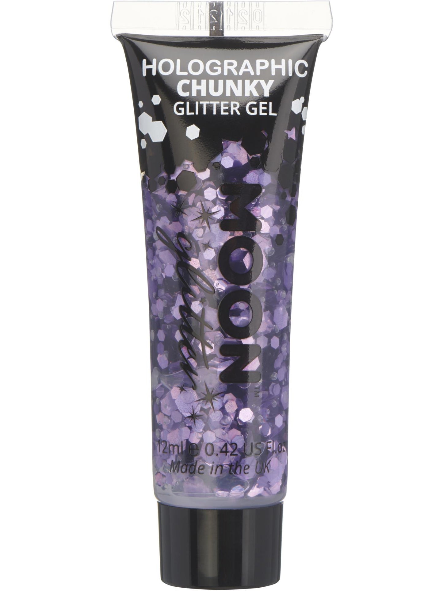 Smiffys Moon Glitter Holographic Chunky Glitter Gel CD für Unisex