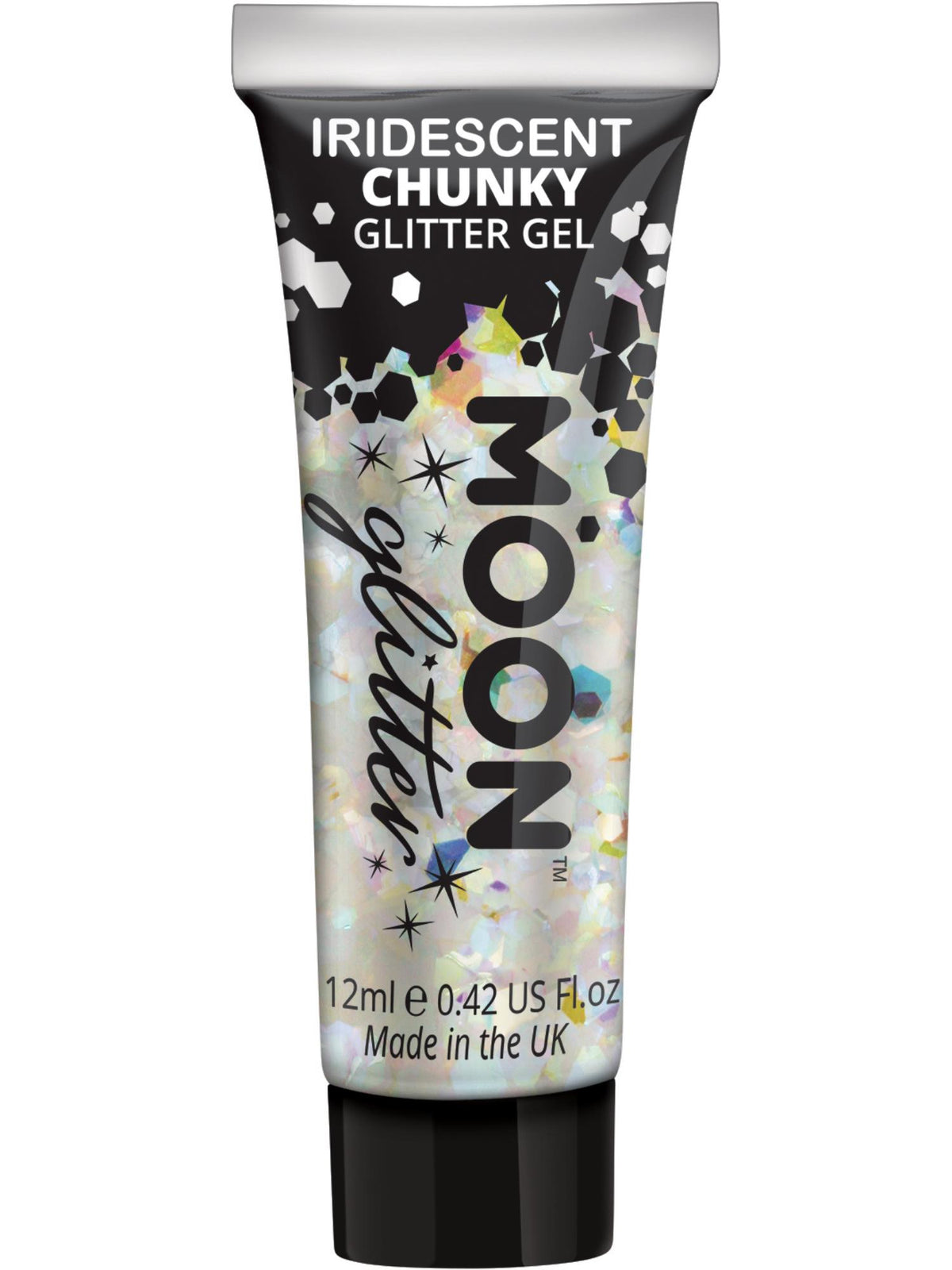 Smiffys Moon Glitter Iridescent Chunky Glitter Gel CD für Unisex