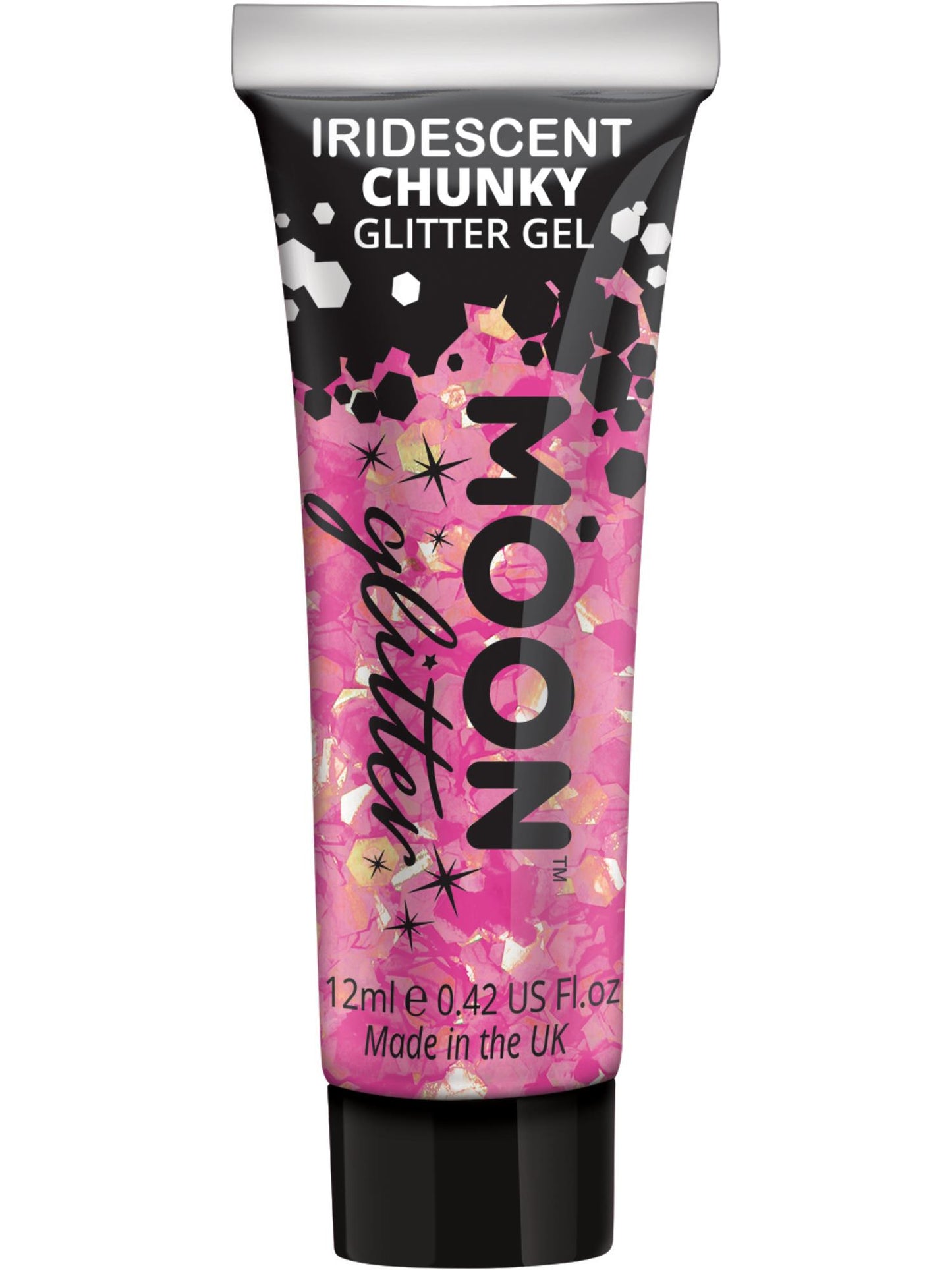 Smiffys Moon Glitter Iridescent Chunky Glitter Gel CD für Unisex