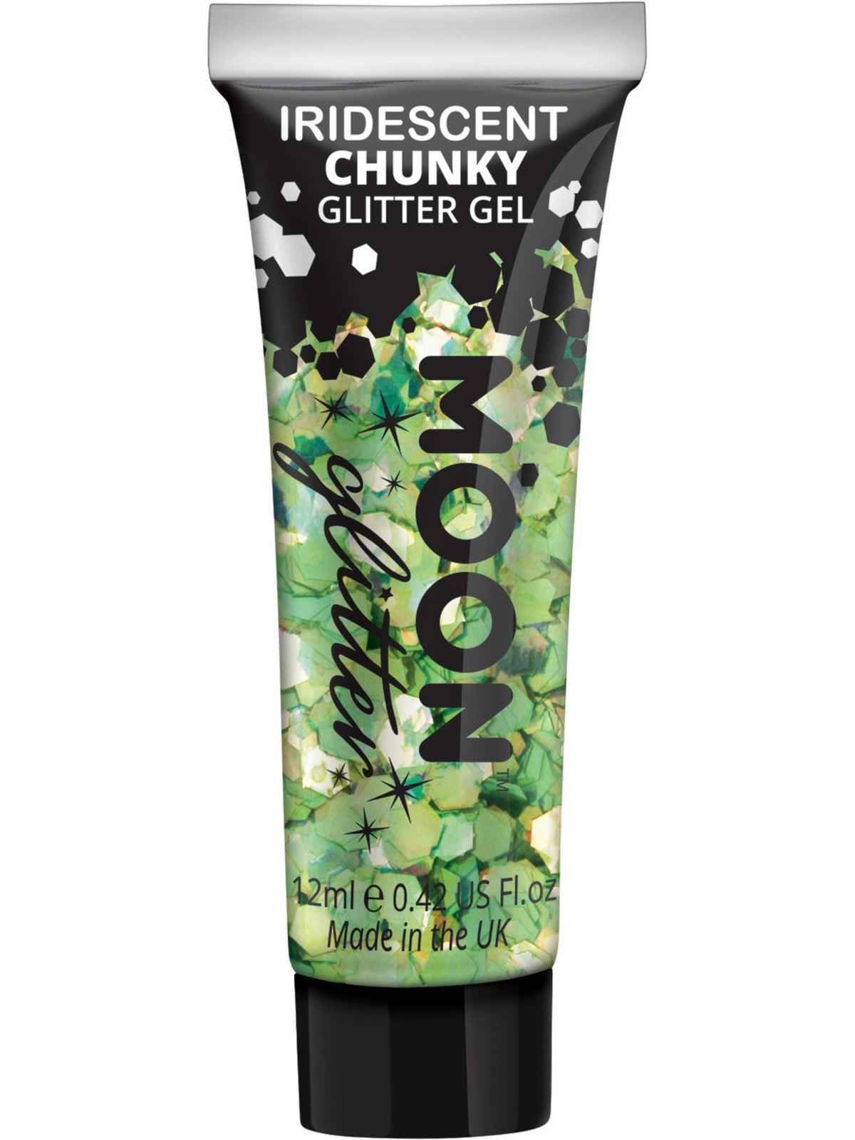 Smiffys Moon Glitter Iridescent Chunky Glitter Gel CD für Unisex