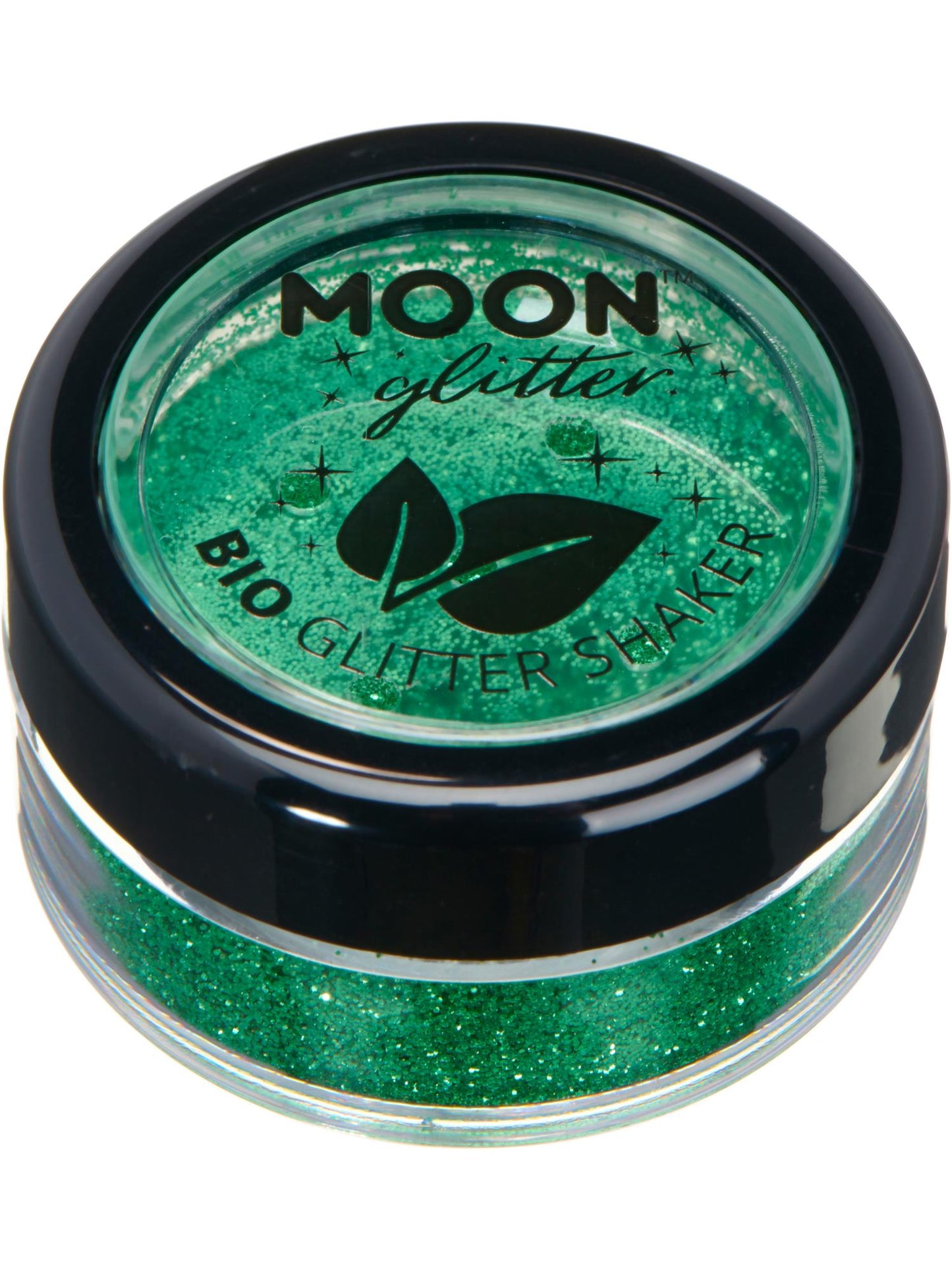Smiffys Moon Glitter Bio Glitter Shakers, Green CD für Unisex