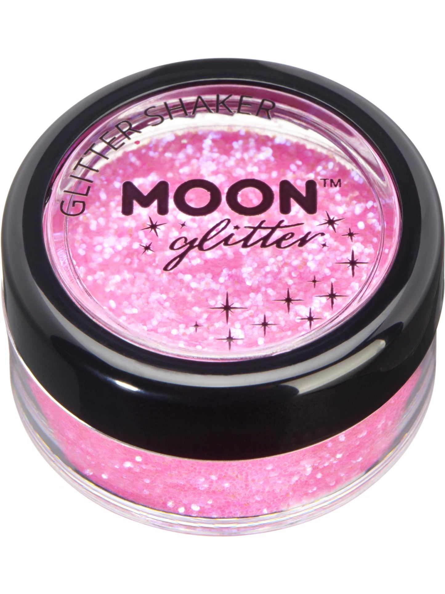 Smiffys Moon Glitter Iridescent Glitter Shakers, Pink CD für Unisex