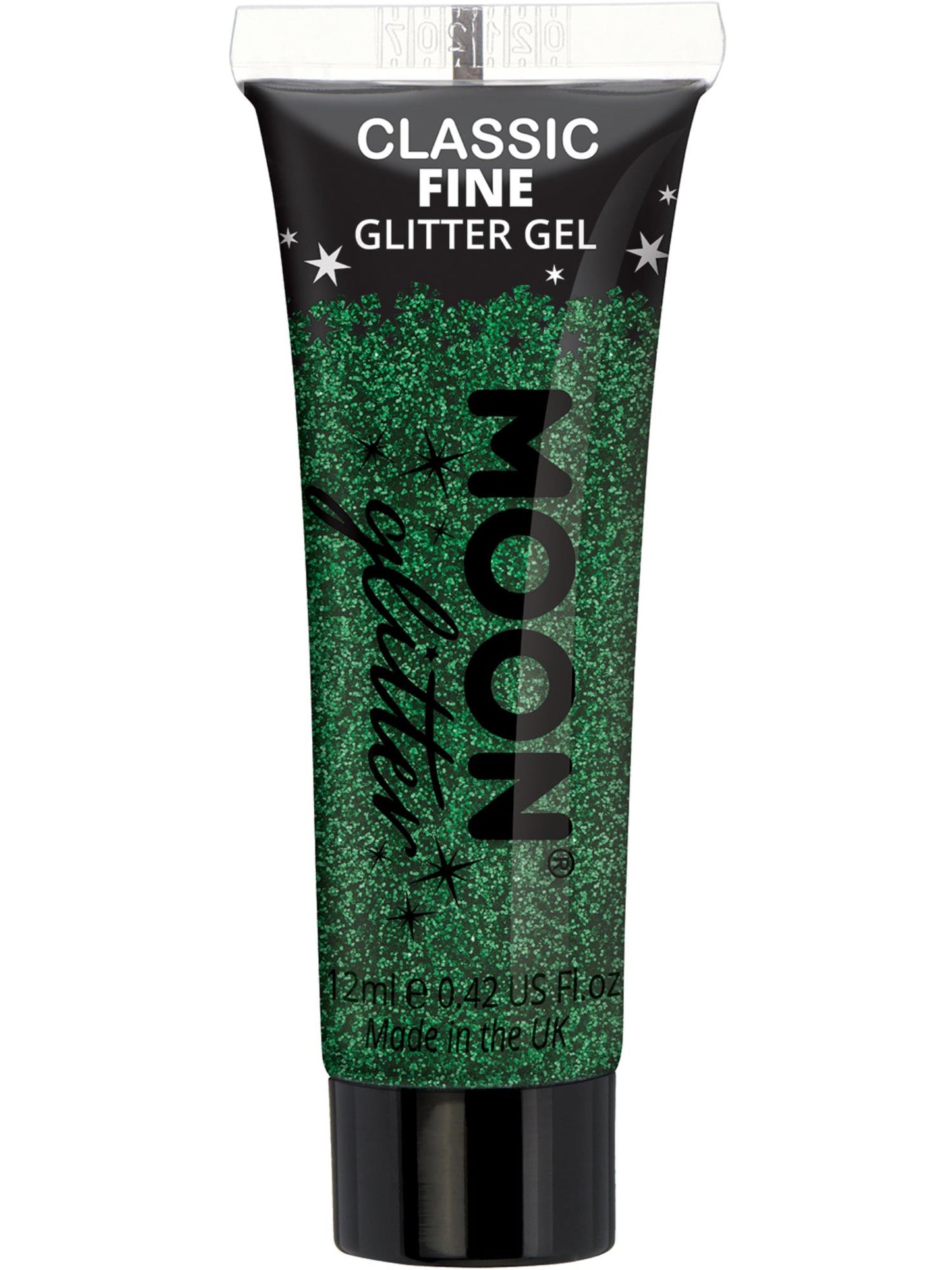 Smiffys Moon Glitter Classic Fine Glitter Gel, Green CD für Unisex