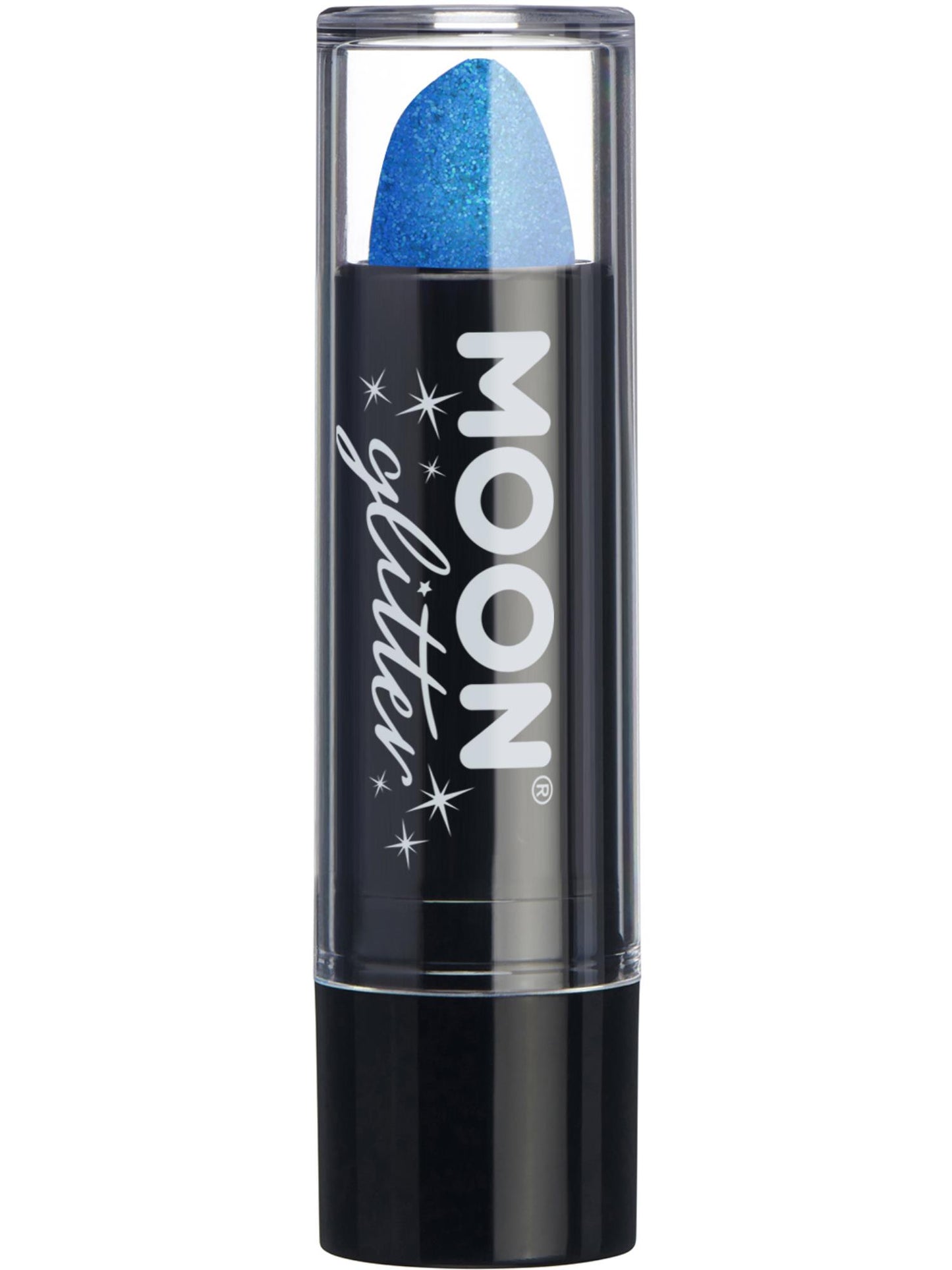 Smiffys Moon Glitter irisierender Glitter-Lippenstift Blau 4,2 g