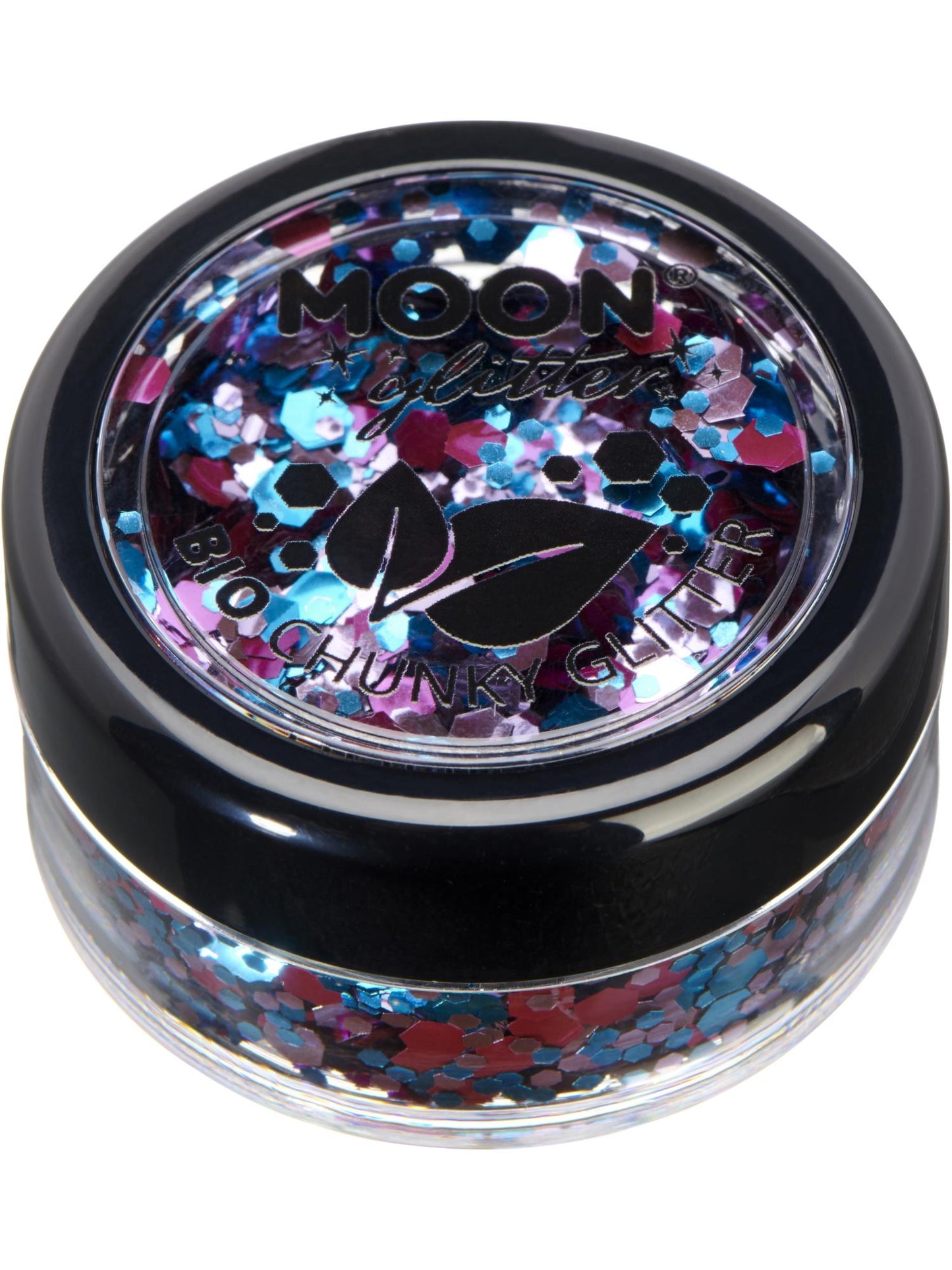 Smiffys Moon Glitter Mystic Bio Chunky Glitter Mixed Colours 3 g