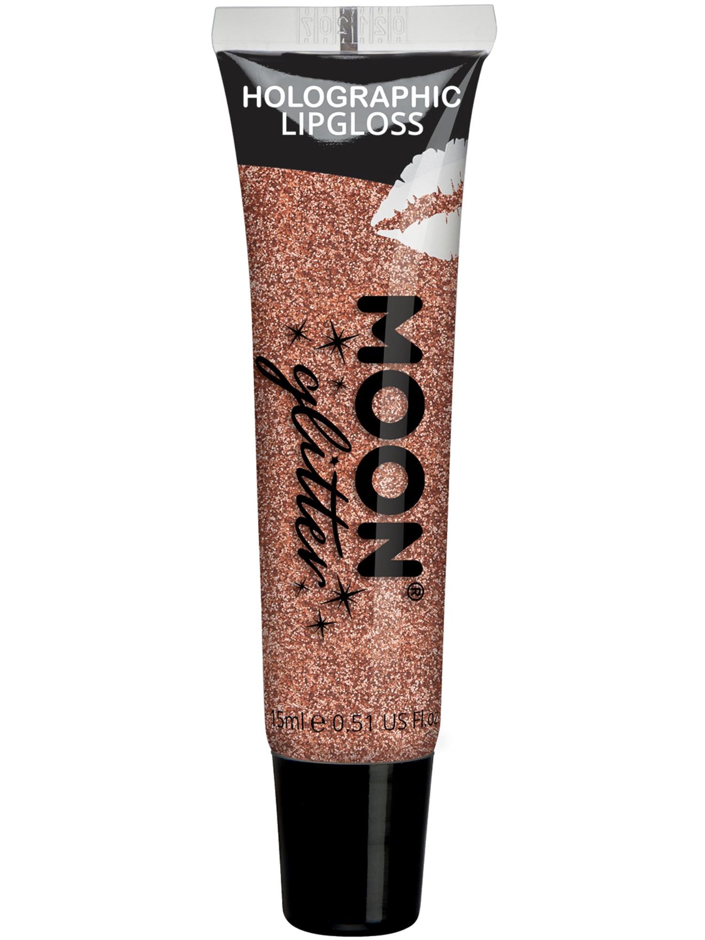 Smiffys Moon Glitter Holographic Glitter Lipgloss CD für Unisex