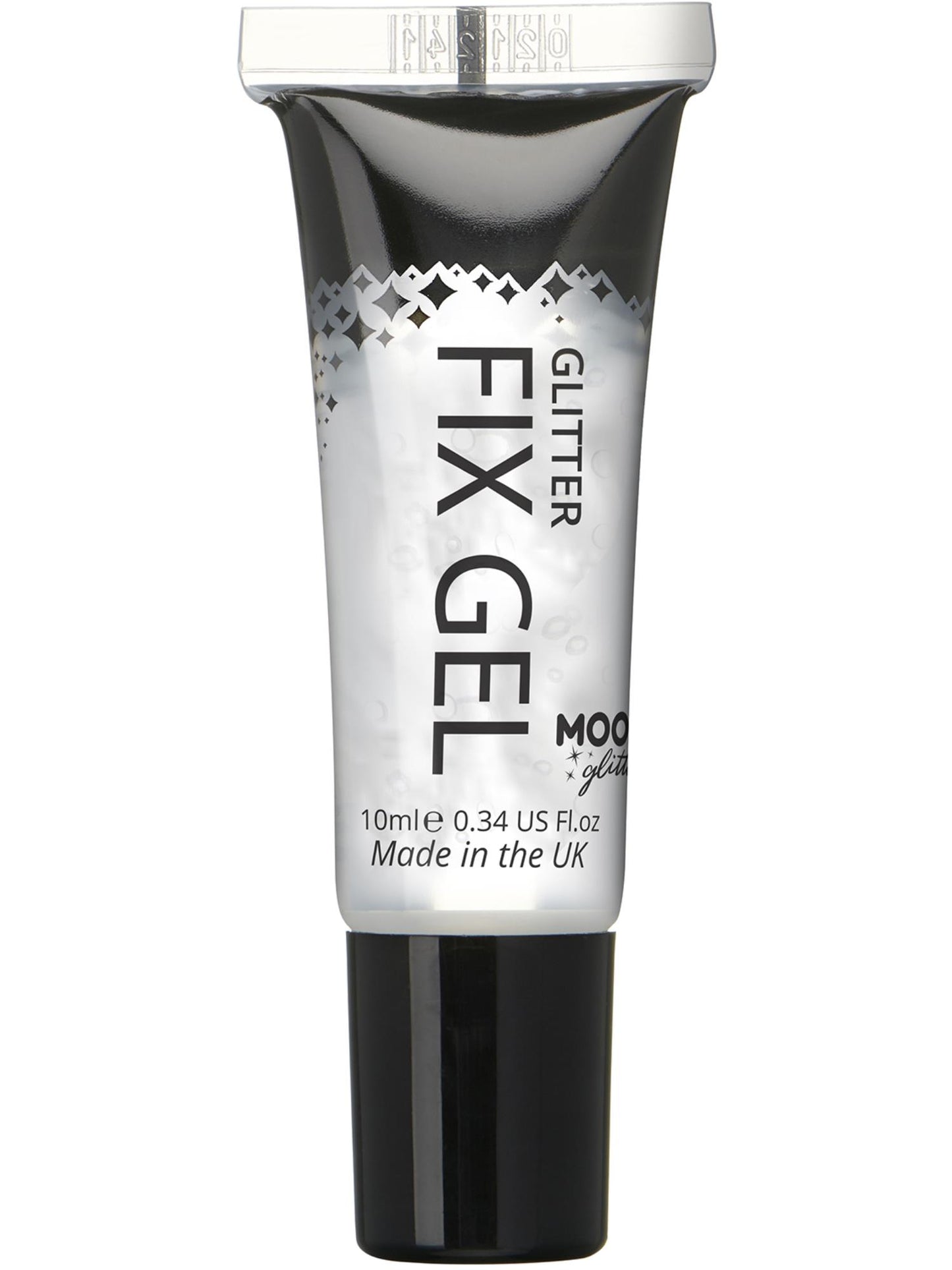 Smiffys Moon Glitter Fix Gel Clear transparentes Glitter-Fixiergel