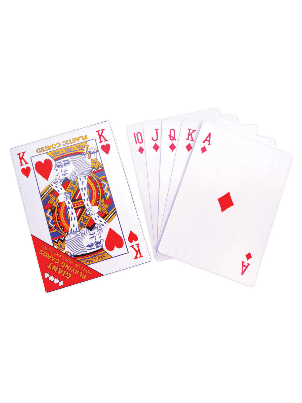 Rubies Playing Cards. Jumbo 5x7 General Jokes